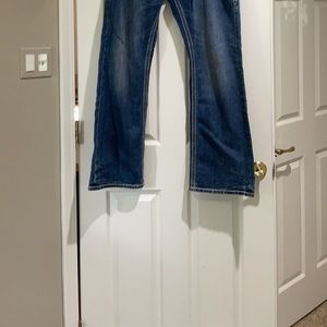 Men’s Rock Revival Jeans, Size 33